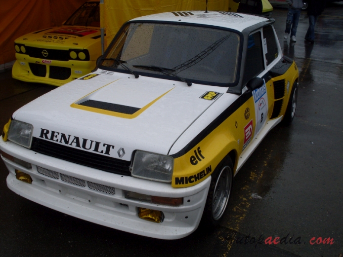 Renault 5 1972-1996 (1982 Turbo 1), lewy przód