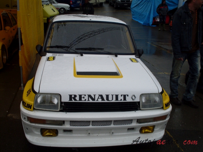 Renault 5 1972-1996 (1982 Turbo 1), front view
