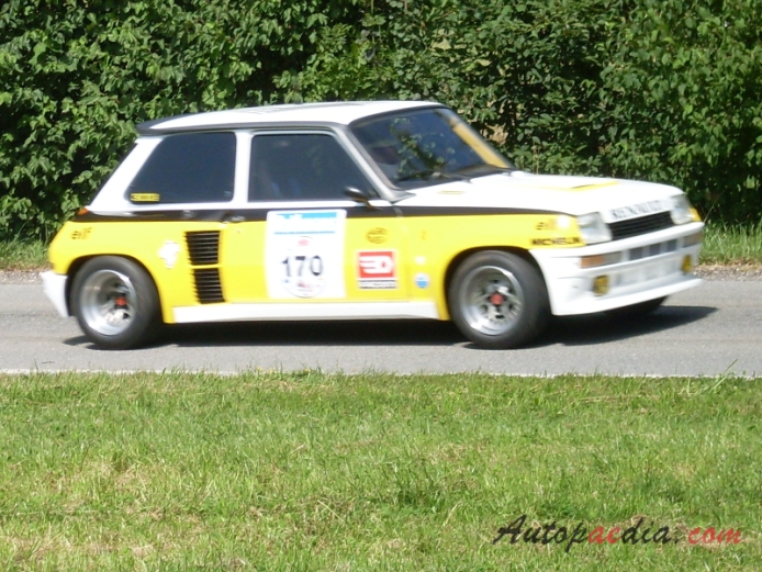 Renault 5 1972-1996 (1982 Turbo 1), prawy bok