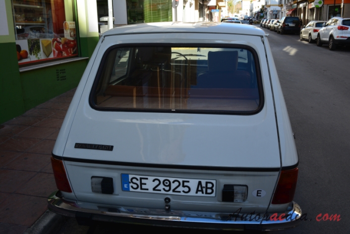 Renault 6 1968-1986 (1978-1986 GTL hatchback 5d), tył