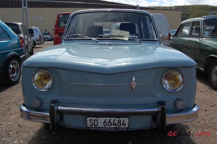 Renault 8 1962-1973 (1964-1965 Renault 8 Major sedan 4d), przód