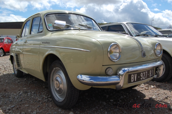 Renault Dauphine 1956-1967 (1958-1961 sedan 4d), prawy przód