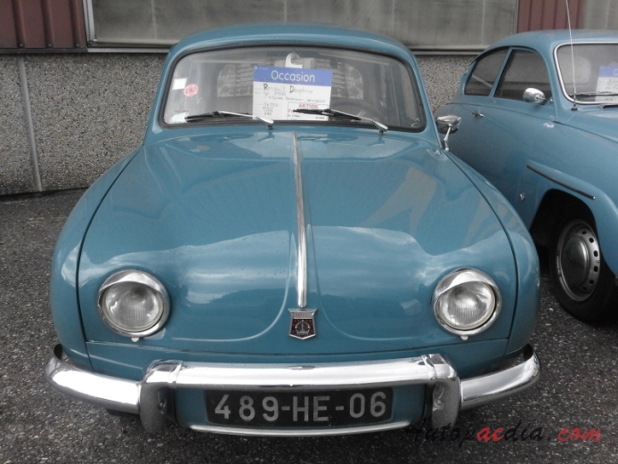 Renault Dauphine 1956-1967 (1960 Ondine sedan 4d), przód