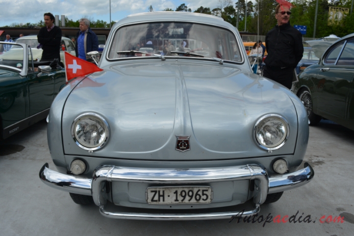 Renault Dauphine 1956-1967 (1961-1962 Renault Ondine sedan 4d), front view