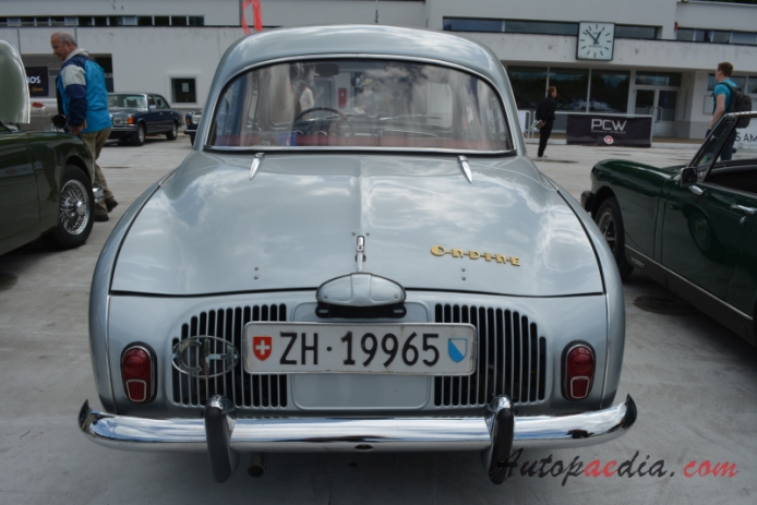 Renault Dauphine 1956-1967 (1961-1962 Renault Ondine sedan 4d), tył