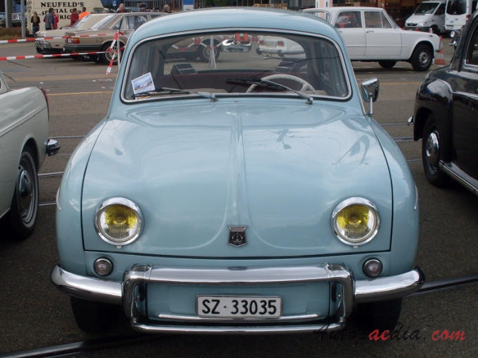 Renault Dauphine 1956-1967 (1961-1962 sedan 4d), przód