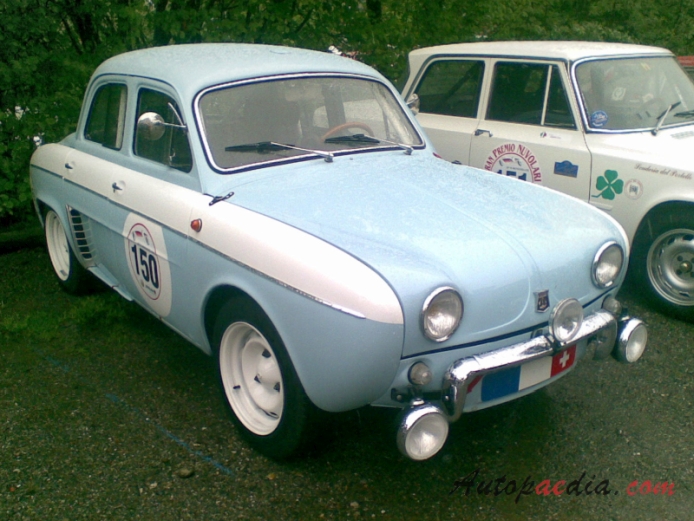 Renault Dauphine 1956-1967 (1964 Gordini), prawy przód