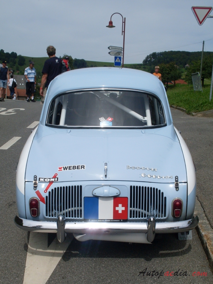 Renault Dauphine 1956-1967 (1964 Gordini), rear view