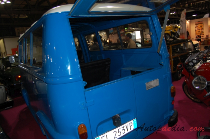 Renault Estafette 1959-1980 (1970 minibus 4d), rear view