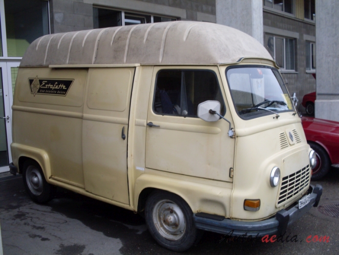 Renault Estafette 1959-1980 (1972-1980), prawy przód