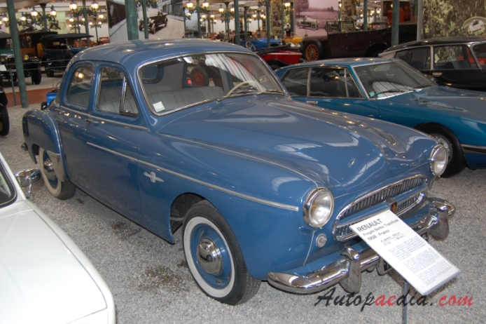 Renault Frégate 1951-1960 (1958 Transfluide berlina 4d), prawy przód