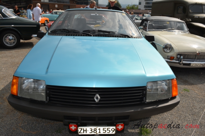 Renault Fuego 1980-1986 (1981 Coupé 3d), front view