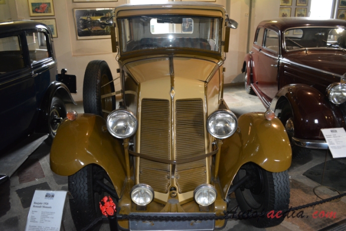 Renault Monasix 1927-1932 (1929-1931 Renault Monasix RY2 saloon 4d), front view