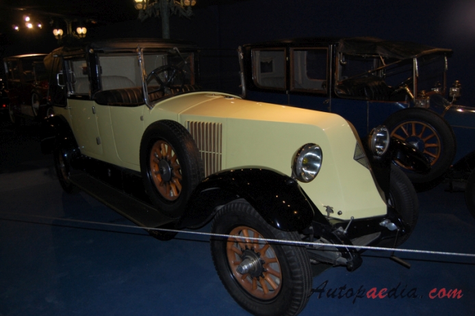 Renault 40CV (NM) 1921-1929 (1924 landaulet 4d), prawy przód