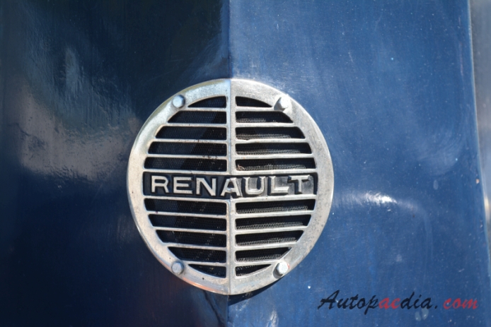 Renault 6CV (NN) 1924-1930 (torpedo 4d), emblemat przód 