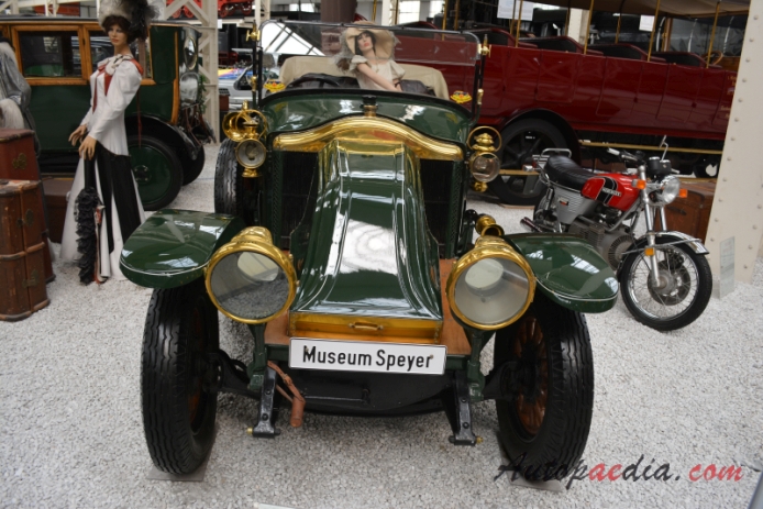 Renault AS phaeton 1909, przód