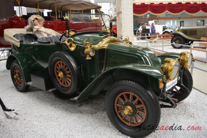 Renault AS phaeton 1909, prawy przód