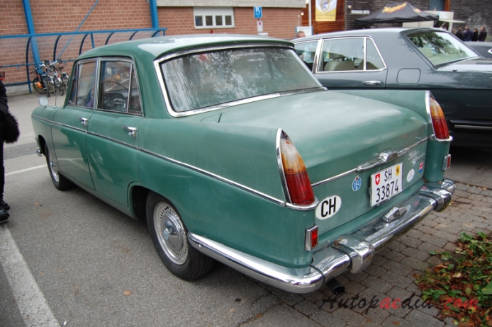 Riley 4 1959-1969 (1961-1969 4/Seventy-Two saloon 4d),  left rear view