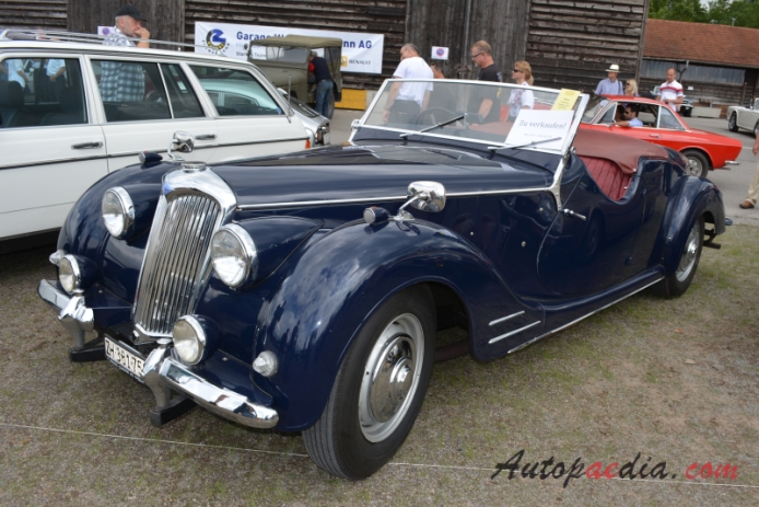 Riley RMC 1948-1951 (1949 roadster 2d), left front view
