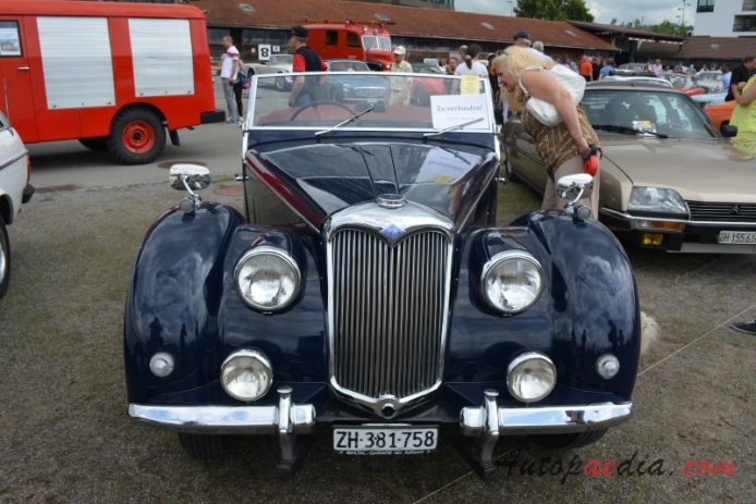 Riley RMC 1948-1951 (1949 roadster 2d), front view