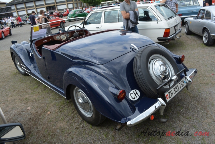 Riley RMC 1948-1951 (1949 roadster 2d),  left rear view
