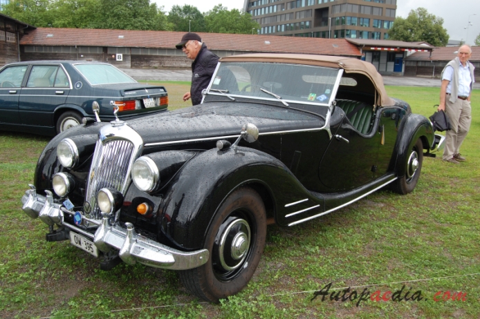 Riley RMC 1948-1951 (roadster 2d), lewy przód