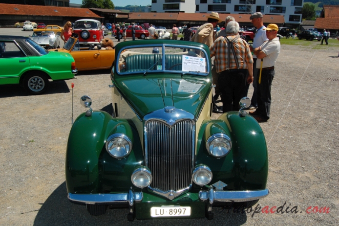 Riley RMD 1949-1951 (1950 cabriolet 2d), przód
