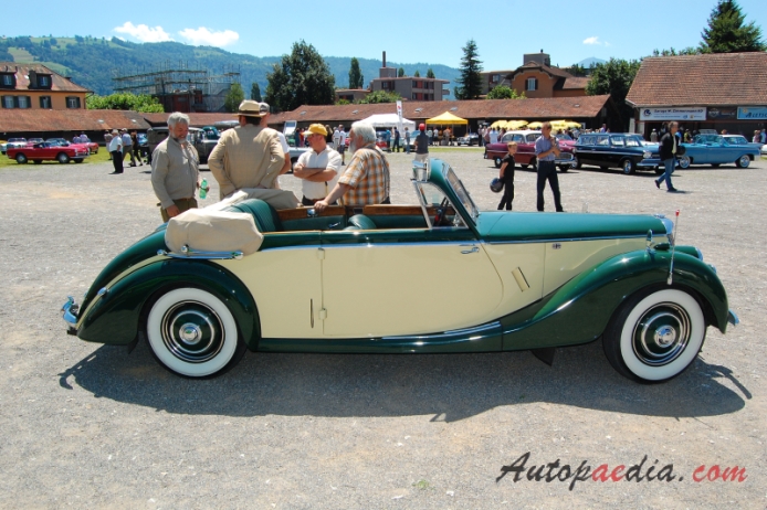 Riley RMD 1949-1951 (1950 cabriolet 2d), right side view