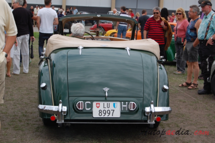 Riley RMD 1949-1951 (1950 cabriolet 2d), rear view
