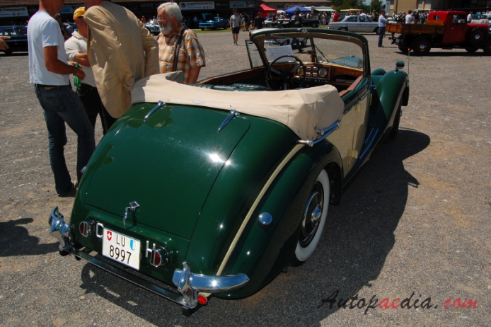 Riley RMD 1949-1951 (1950 cabriolet 2d), prawy tył