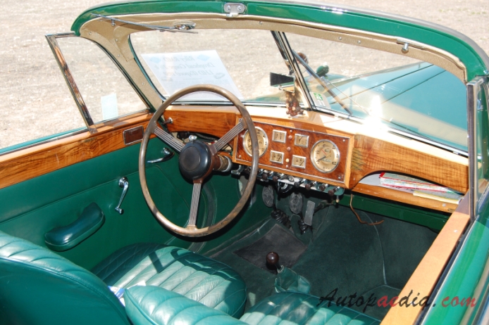 Riley RMD 1949-1951 (1950 cabriolet 2d), interior