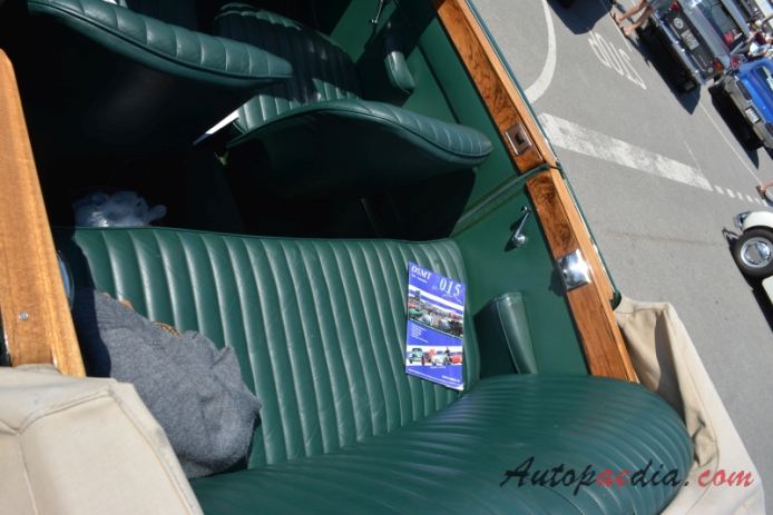 Riley RMD 1949-1951 (1950 cabriolet 2d), interior