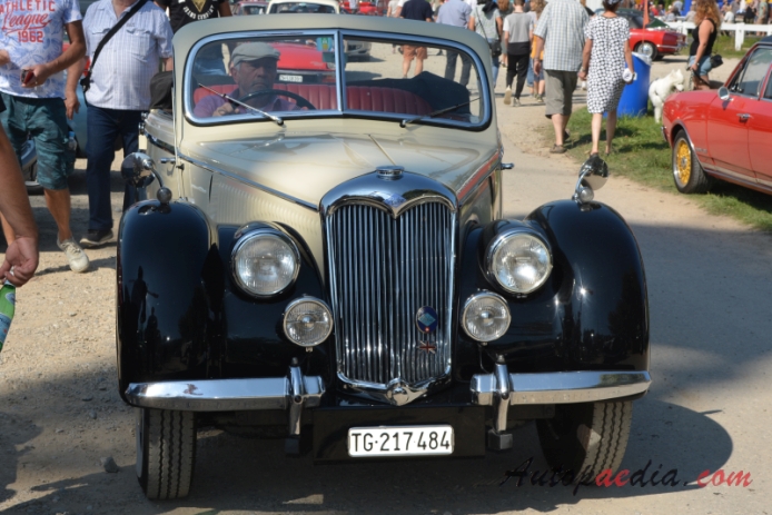 Riley RMD 1949-1951 (cabriolet 2d), przód