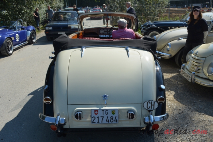 Riley RMD 1949-1951 (cabriolet 2d), rear view
