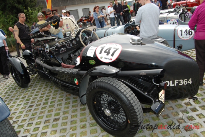 Riley Six 1928-1937 (1936 Speed Adelphi),  left rear view