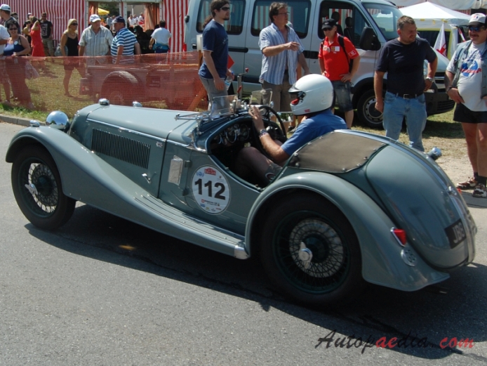 Riley Sprite 1936-1938 (1936 1496ccm roadster 2d), lewy tył