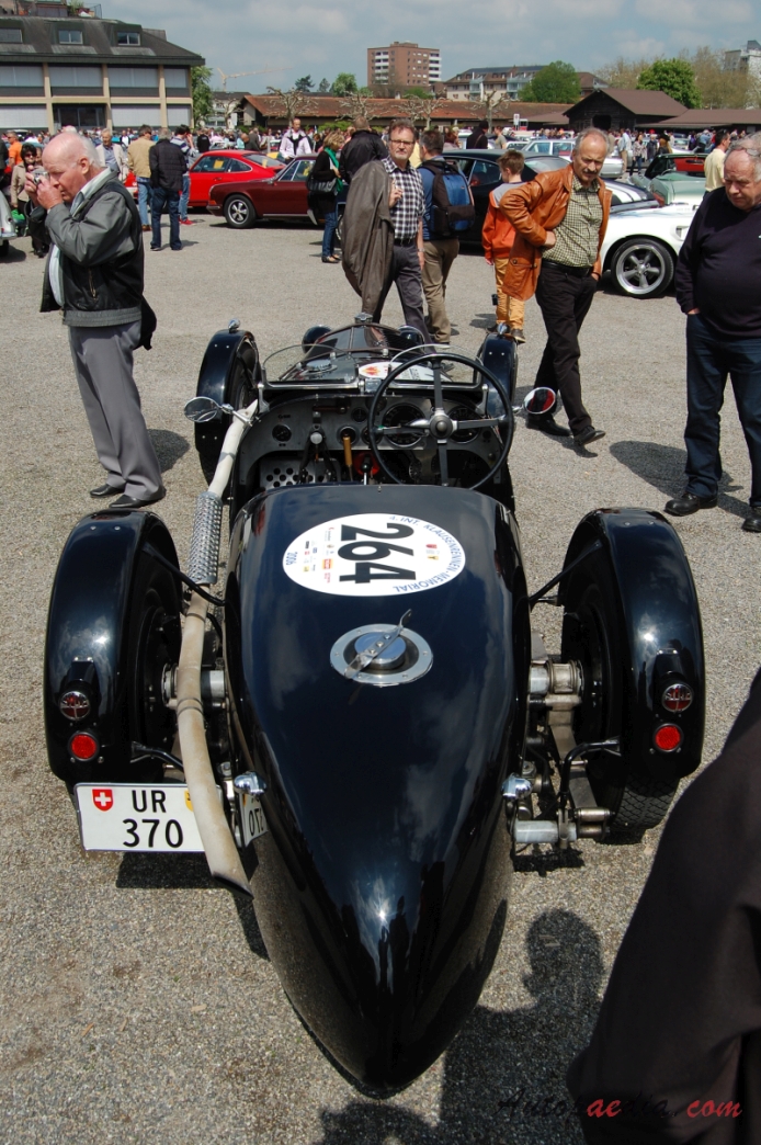 Riley TT Sprite 1935-1937, tył