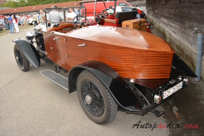 Rolls-Royce 20/25 1929-1936 (1930 Boat Tail Tourer 4d), lewy tył