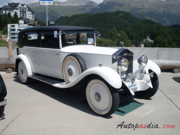 Rolls-Royce 20/25 1929-1936 (1931 Park Ward HP Saloon 4d), prawy przód