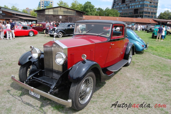 Rolls-Royce 20/25 1929-1936 (Fixed Head Coupé 2d), lewy przód