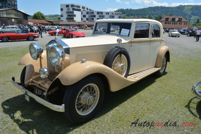 Rolls-Royce 20/25 1929-1936 (Saloon 4d), lewy przód