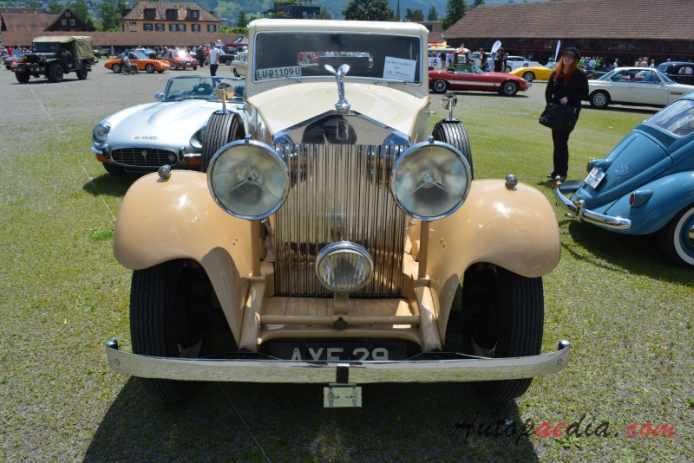 Rolls-Royce 20/25 1929-1936 (Saloon 4d), przód