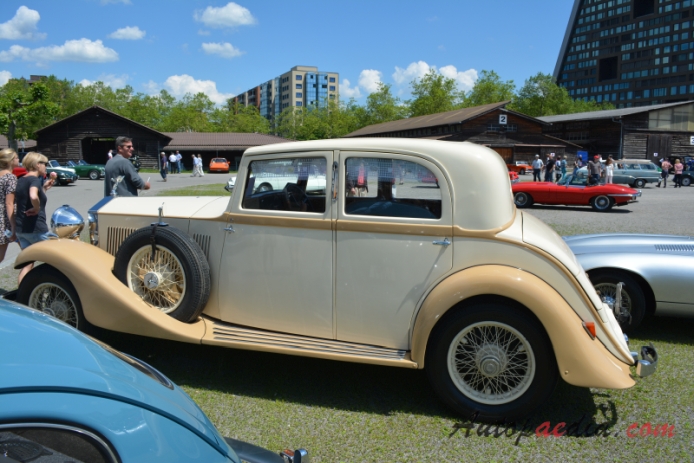 Rolls-Royce 20/25 1929-1936 (Saloon 4d), lewy bok