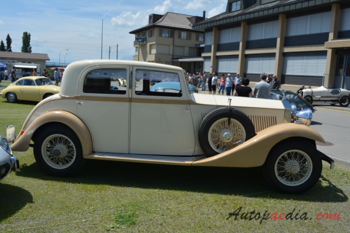 Rolls-Royce 20/25 1929-1936 (Saloon 4d), prawy bok