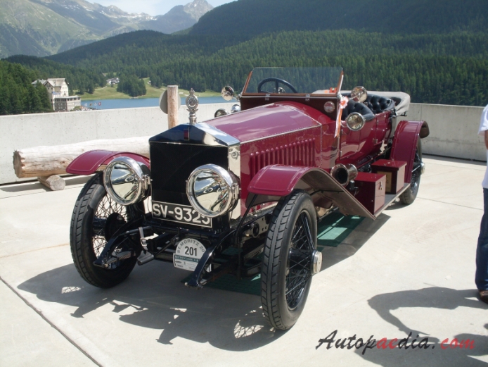 Rolls-Royce 40/50 Silver Ghost 1906-1926 (1914), lewy przód