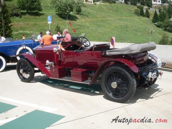 Rolls-Royce 40/50 Silver Ghost 1906-1926 (1914), lewy tył