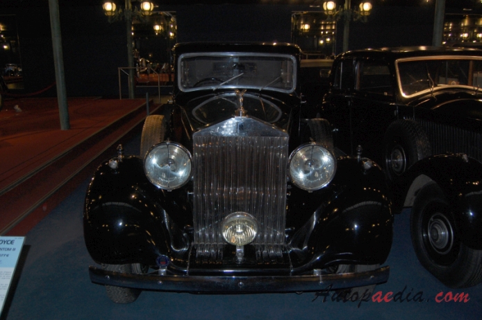 Rolls-Royce Phantom III 1936-1939 (1938), przód