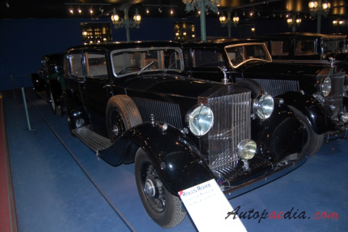 Rolls-Royce Phantom III 1936-1939 (1938), prawy przód