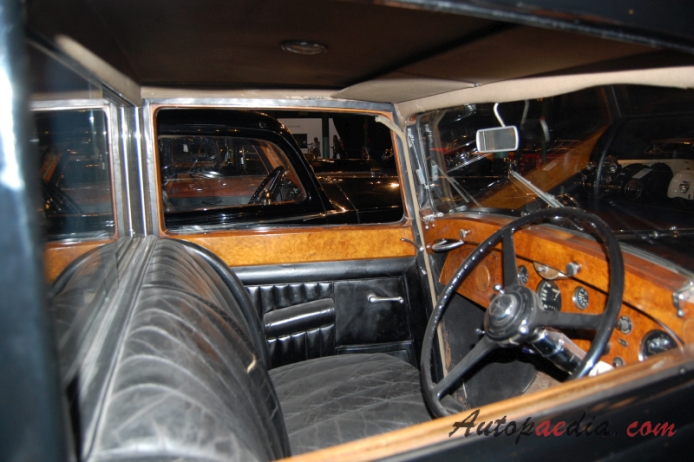 Rolls-Royce Phantom III 1936-1939 (1938), interior