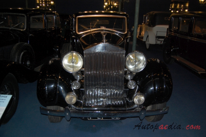 Rolls-Royce Phantom III 1936-1939 (1938), front view